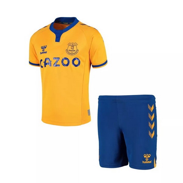 Camiseta Everton Segunda equipo Niño 2020-21 Naranja
